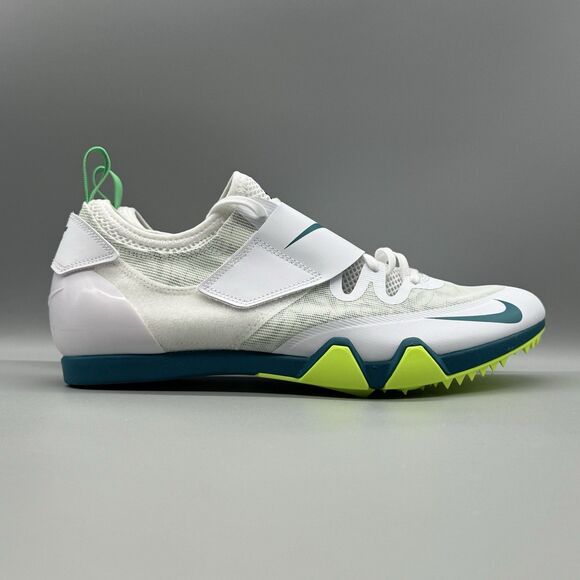 Nike Pole Vault Elite \'White Bright Spruce\' FZ9649-100 Track Cleats Size 9.5 Men main image 8
